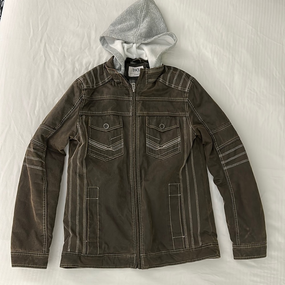 Antique Faux Leather Jacket